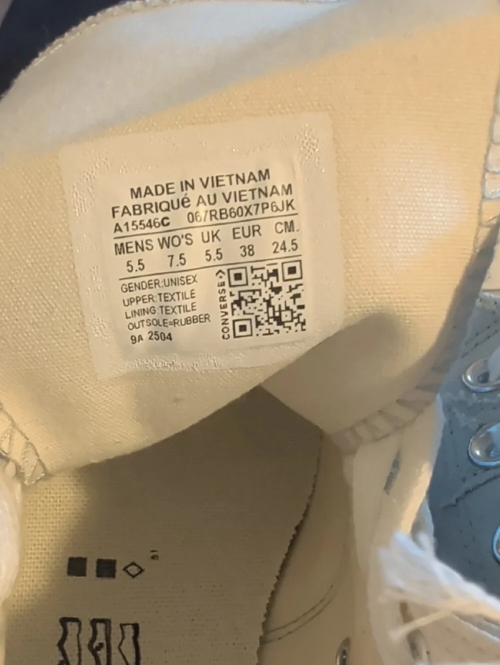Converse Light Blue High-Top Sneakers with Star Stitching